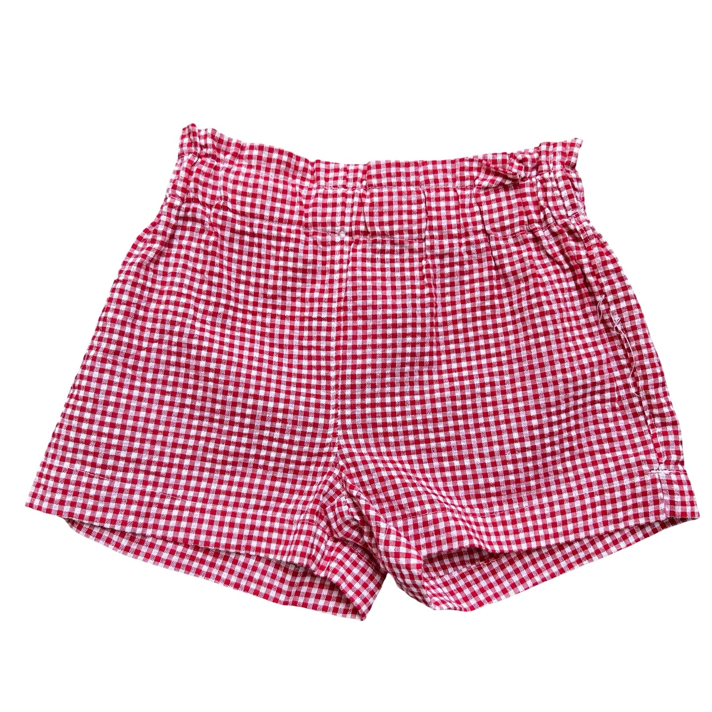 Red check OVS Kids Shorts, 7-8Y