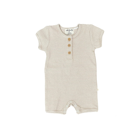 Natural Stripe Wilson and Frenchy Bodysuit, 3-6M