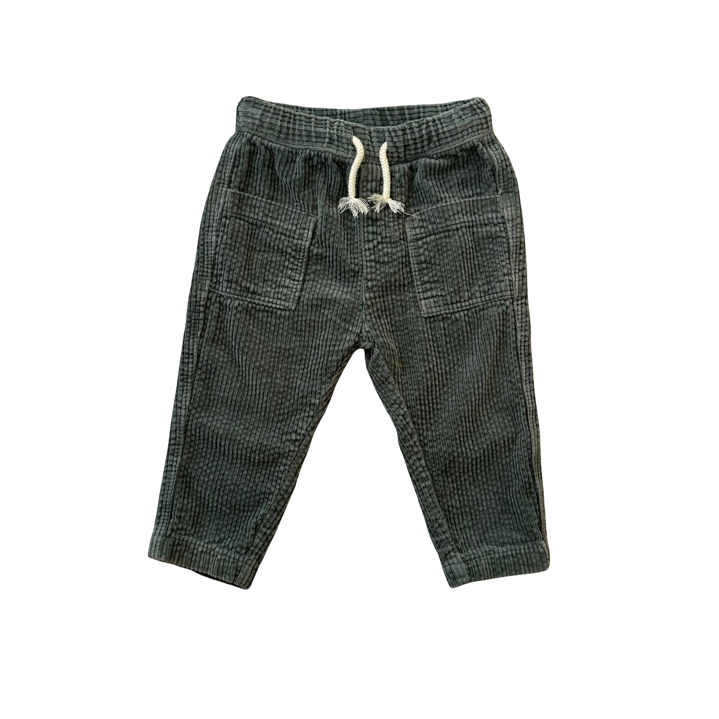 Steel H&M Corduroy Pants, 1Y