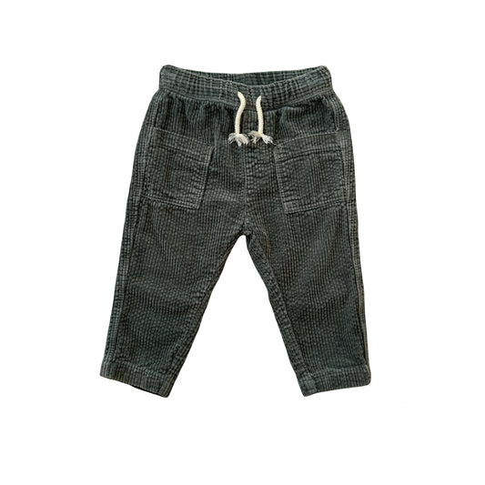 Steel H&M Corduroy Pants, 1Y