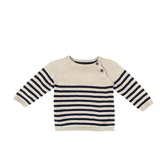 Stripe H&M Knitted Jumper, 3-6M