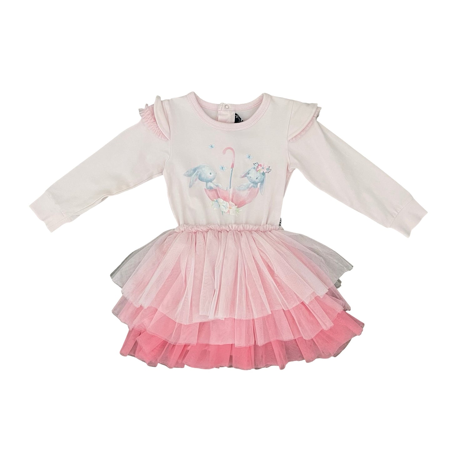 Pink Rock Your Baby Dress, 2Y