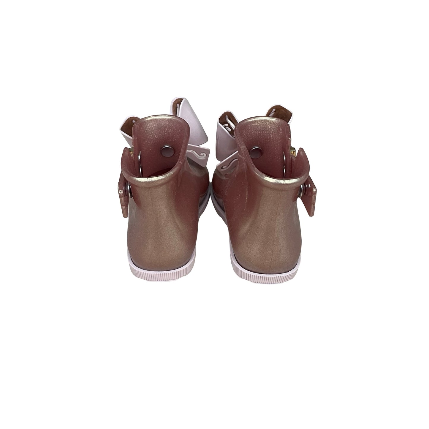Gold Mini Melissa Boots, EU20