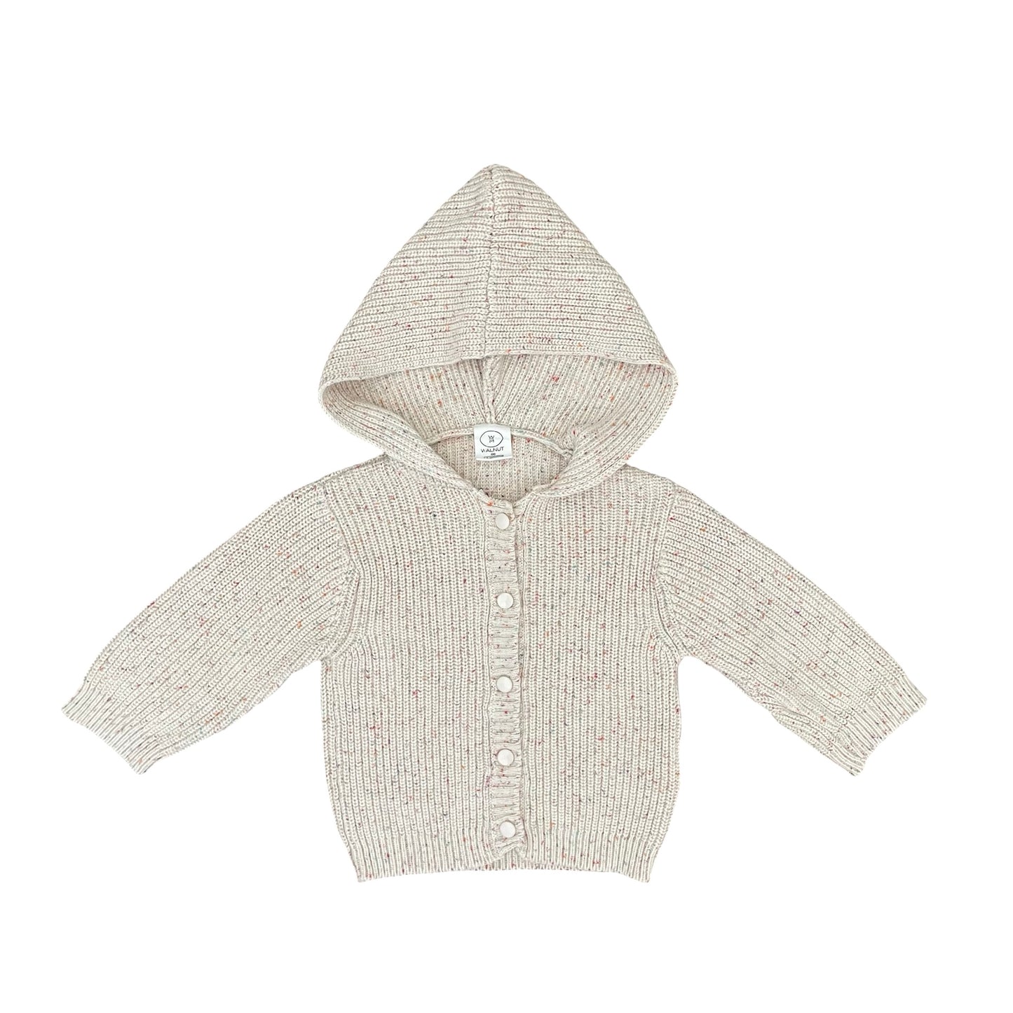 Multi Walnut Knit Jacket, 3-6M