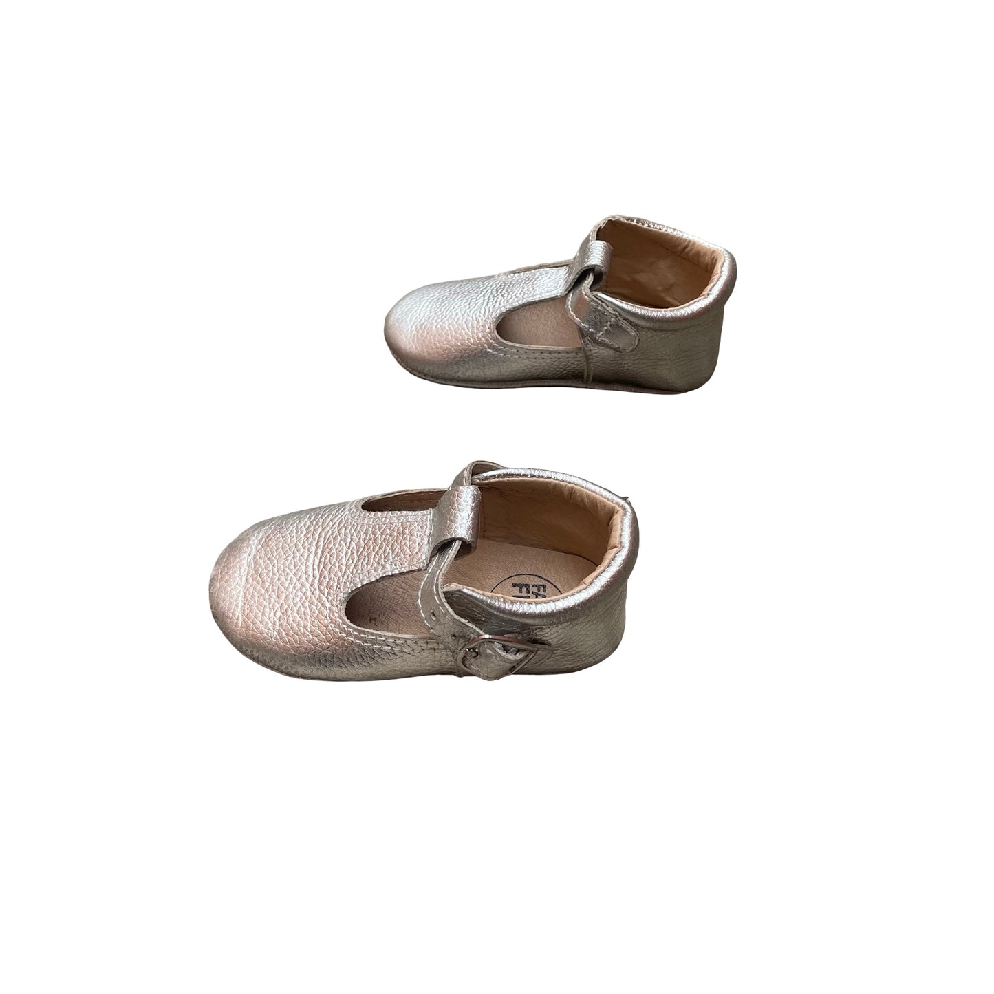 Silver Fawn & Finch Sandles, 18-24M
