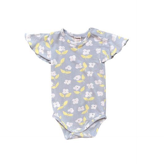 Floral Nature Baby Bodysuit, 6-12M