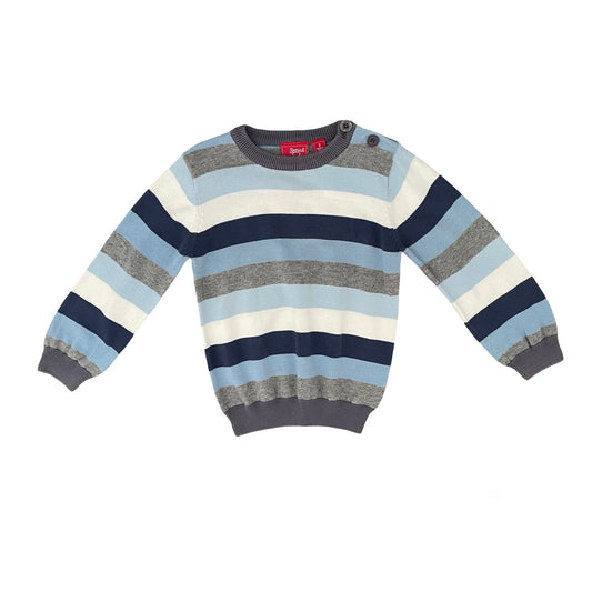 Blue stripe Sprout Jumper, 2Y