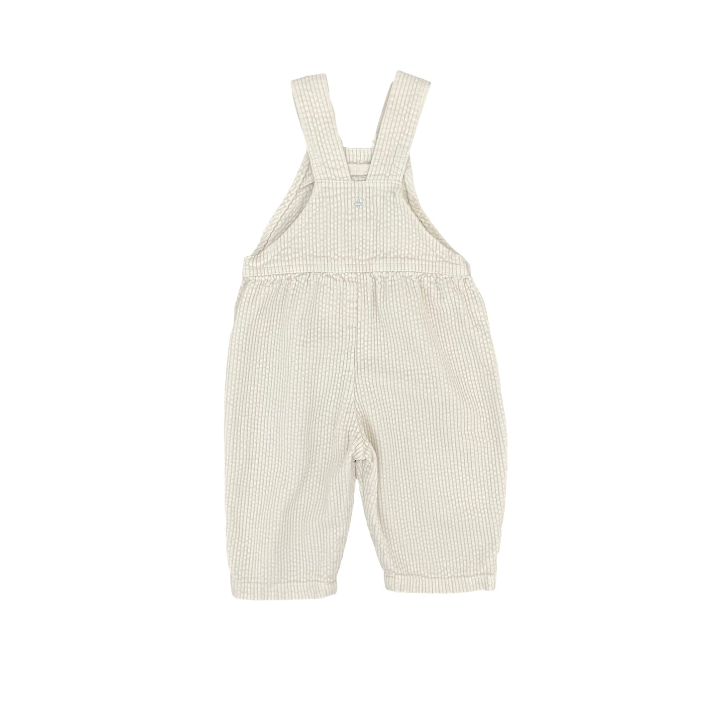 Cream Goldie & Ace Overalls, 1Y