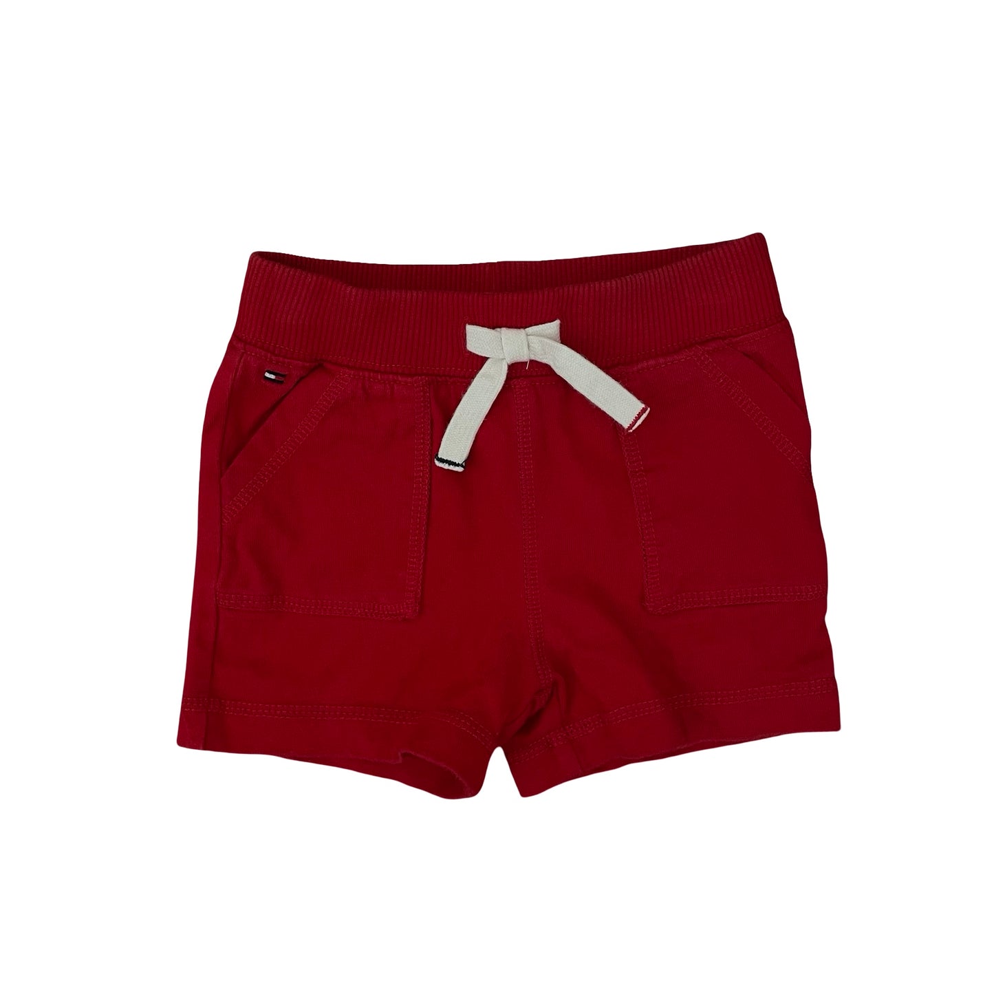 Red Tommy Hilfiger Shorts, 12M