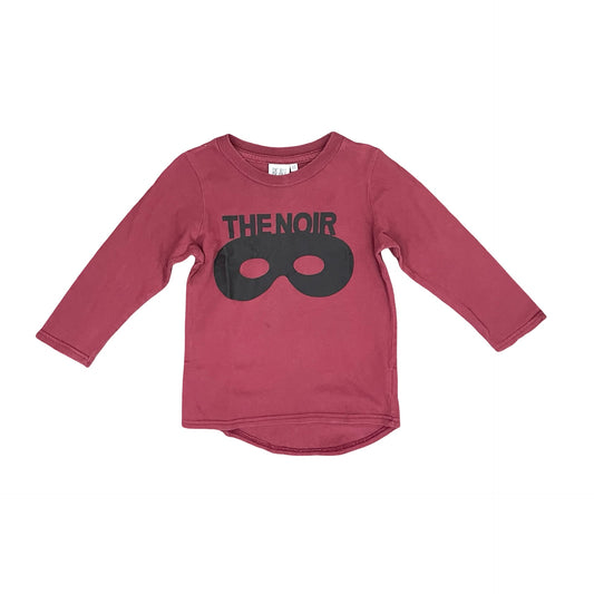 Maroon Beau Loves T-Shirt, 2-3Y