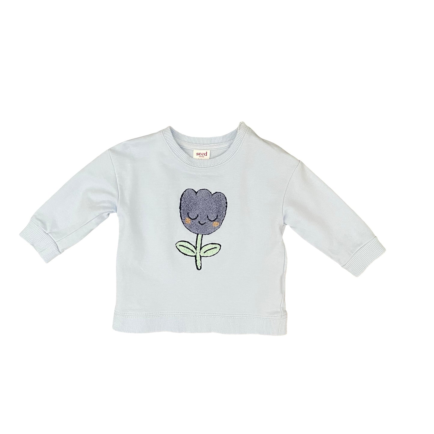 Blue Seed Sweater, 3-6M