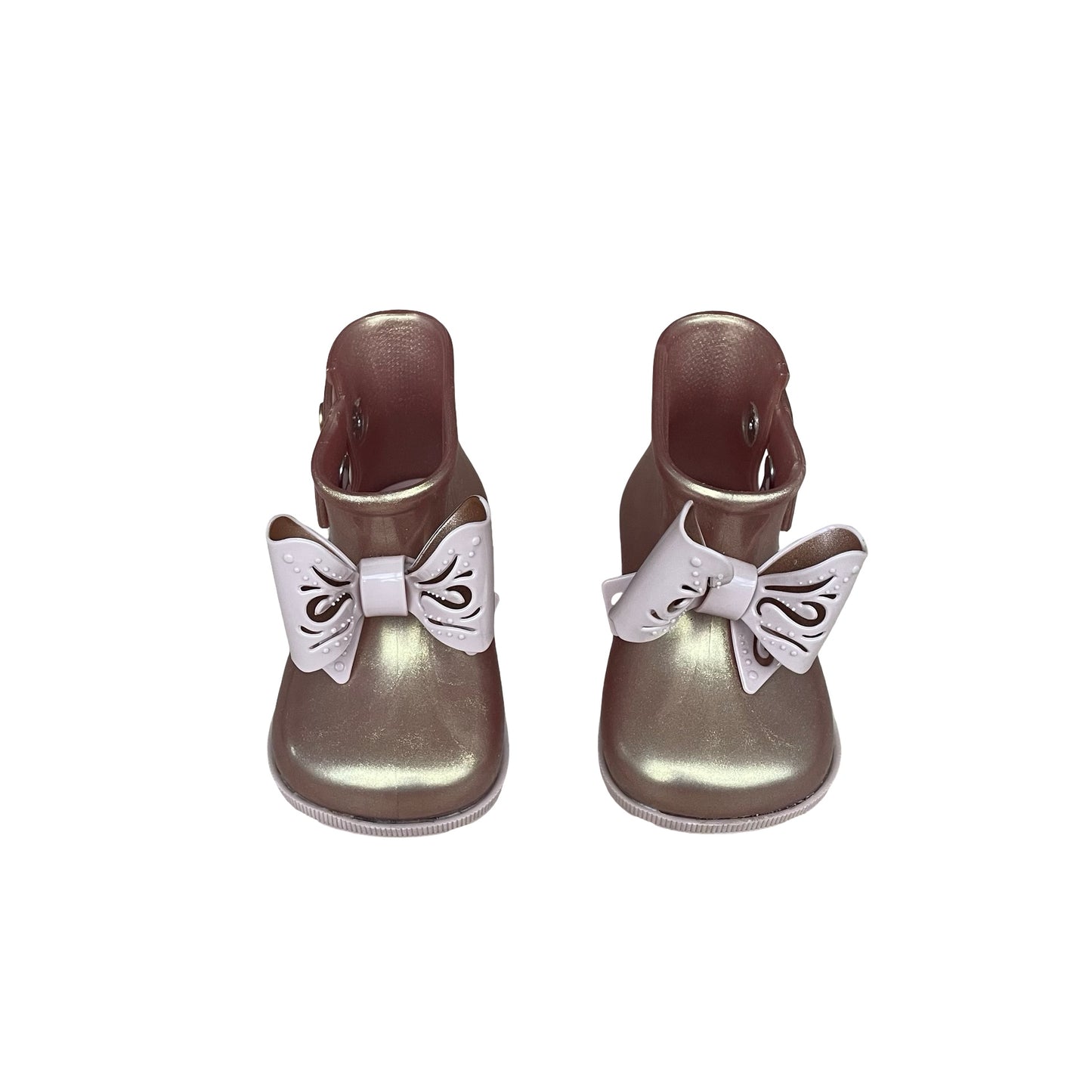 Gold Mini Melissa Boots, EU20