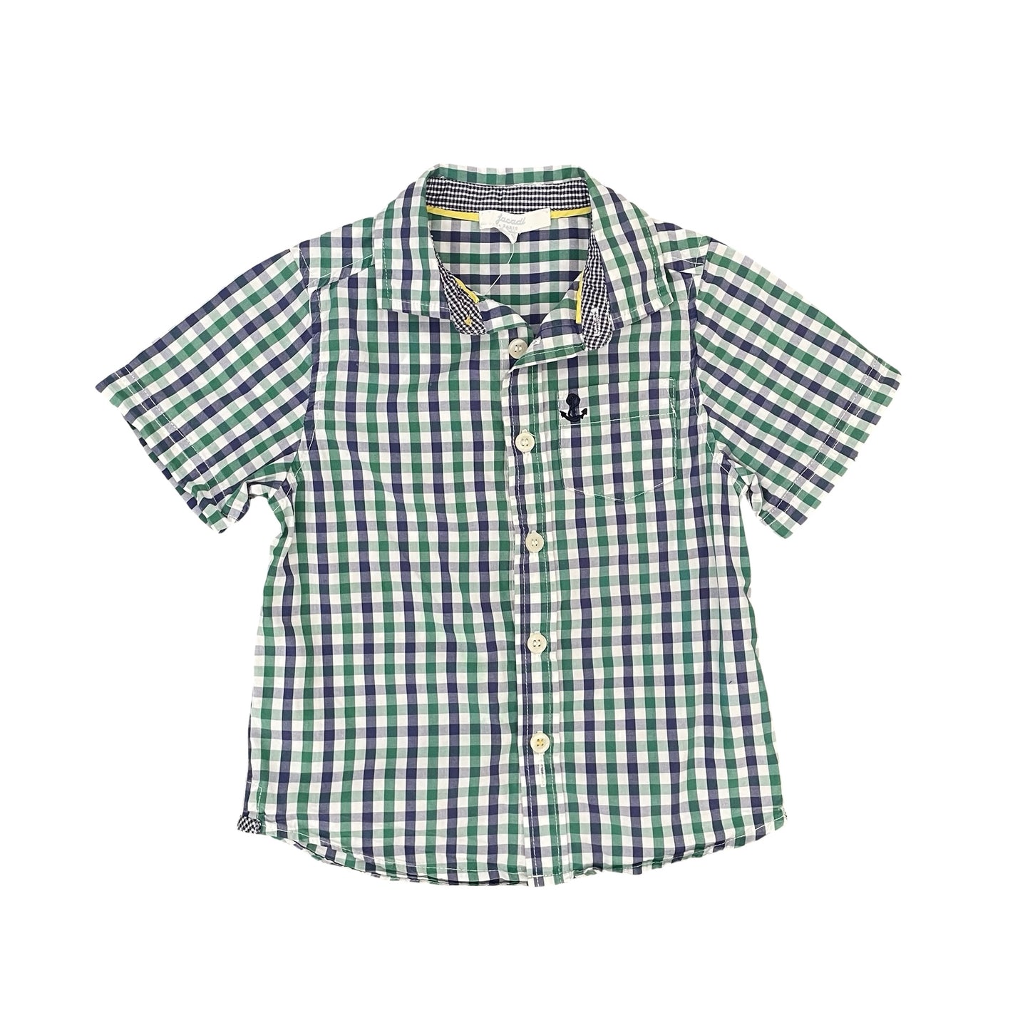 Check Jacadi Shirt, 2Y