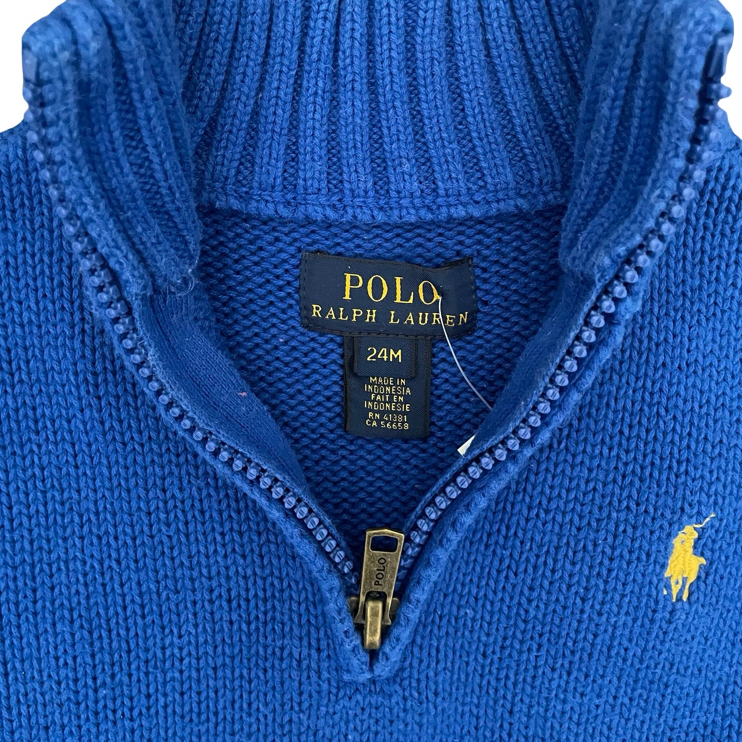 Blue Ralph Lauren Jumper, 2Y