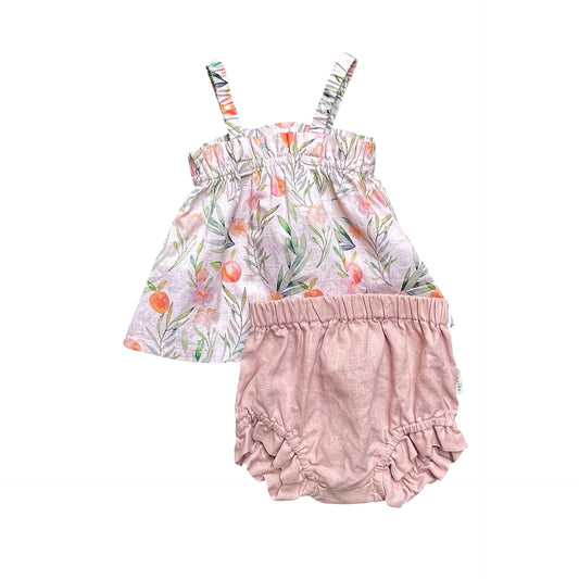 Floral Edith St Top & Bloomer Set, 000