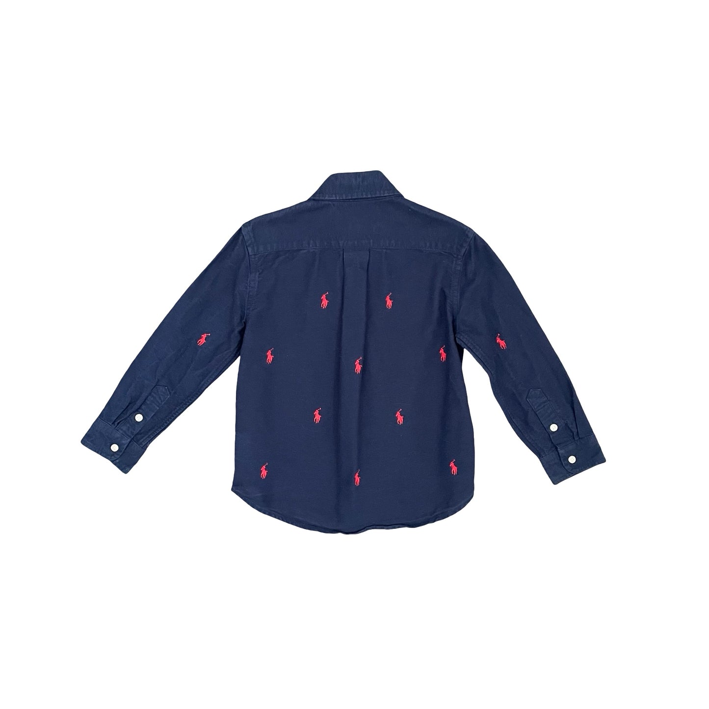 Navy Ralph Lauren Long Sleeve Shirt, 3Y