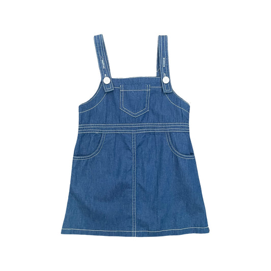 Denim dougal Pinafore, 4Y