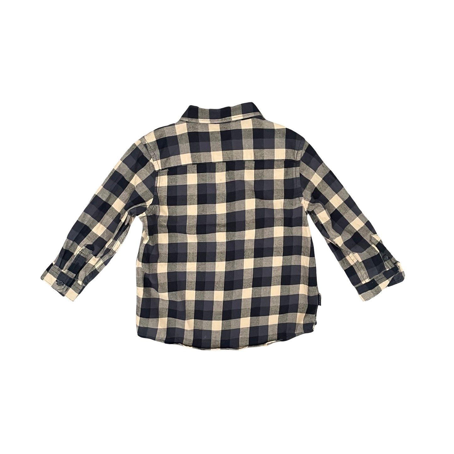 Check Indie & Co Long Sleeve Shirt, 2Y