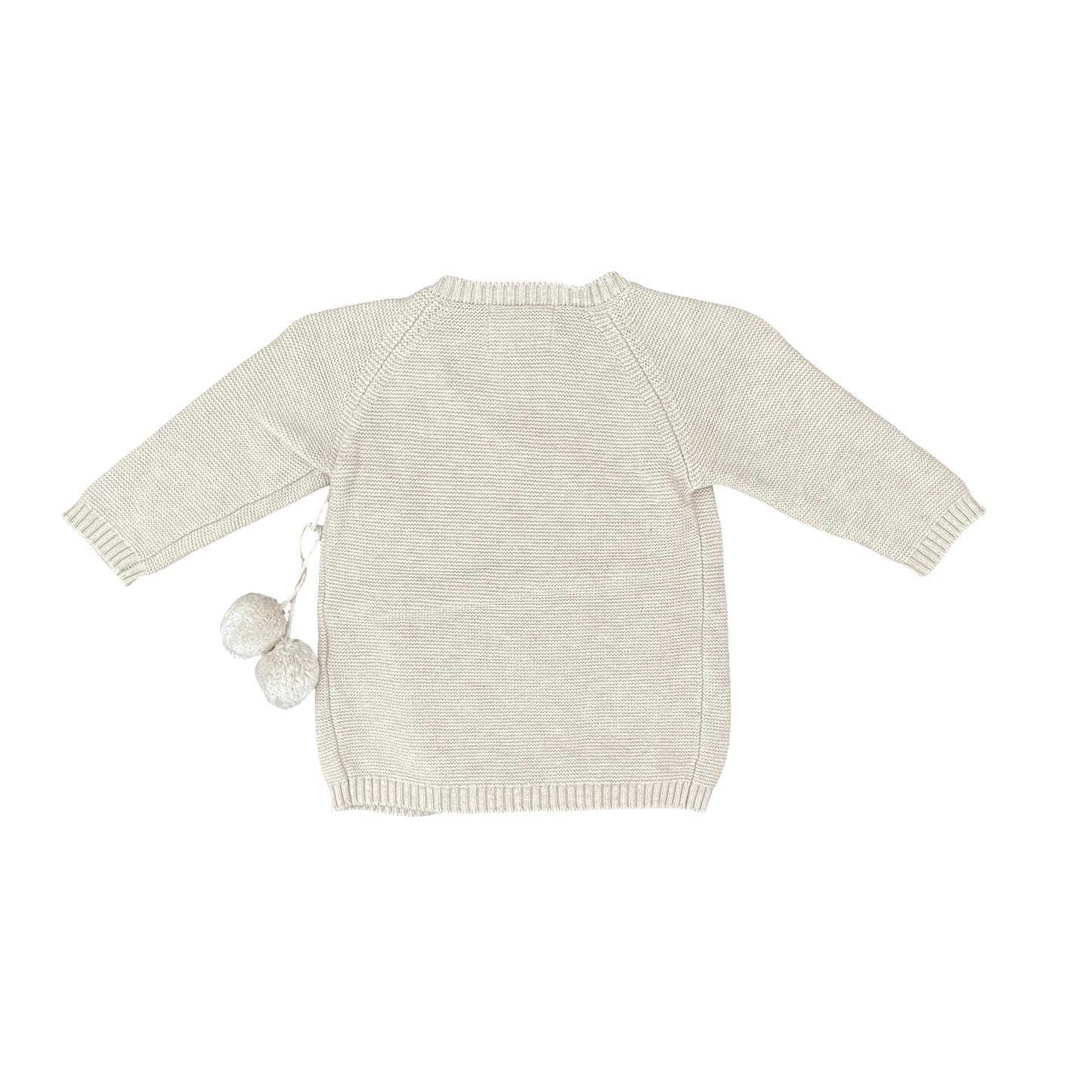 Cream Wilson and Frenchy Knit Cardigan, 3-6M