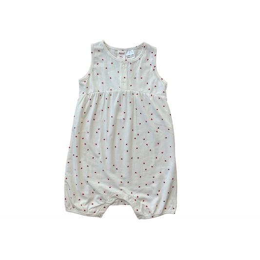 Cream Seed Romper, 12-18M