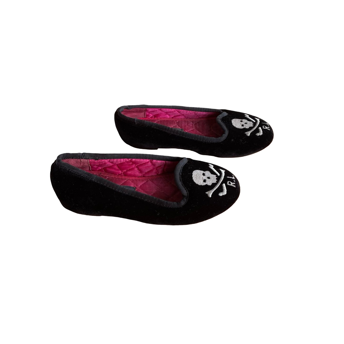 Black Ralph Lauren Velvet Slippers, EUR 25