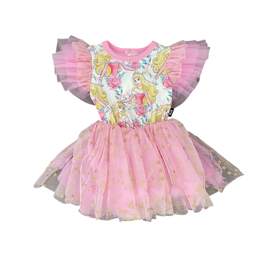 Pink Rock Your Kid Dress, 12-18M