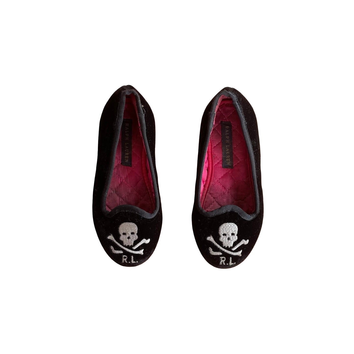 Black Ralph Lauren Velvet Slippers, EUR 25
