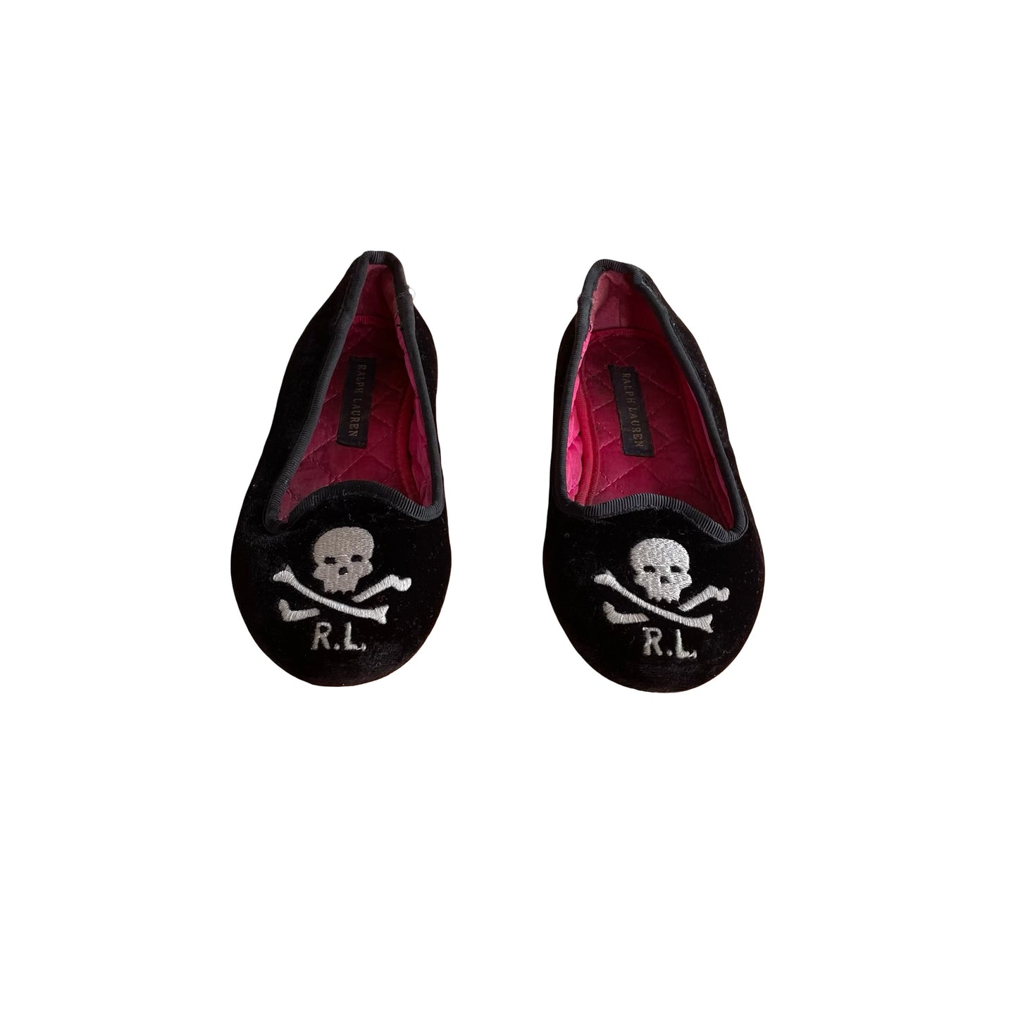 Black Ralph Lauren Velvet Slippers, EUR 25