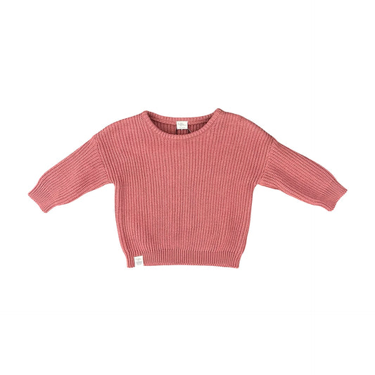 Pink Riffle. Amsterdam  Knit Jumper, 3M