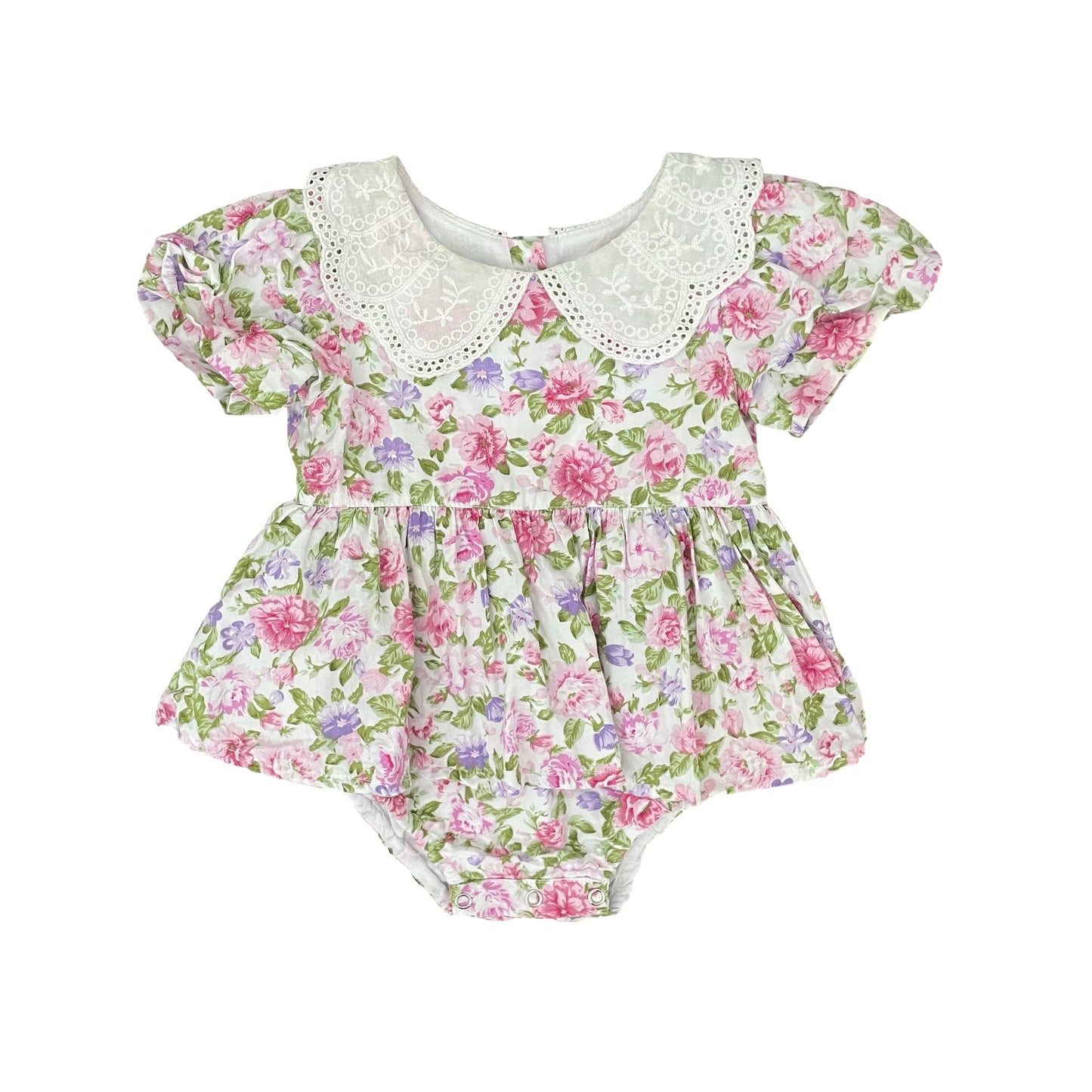 Floral Little Miss Amberley Romper/Dress, 12-18M