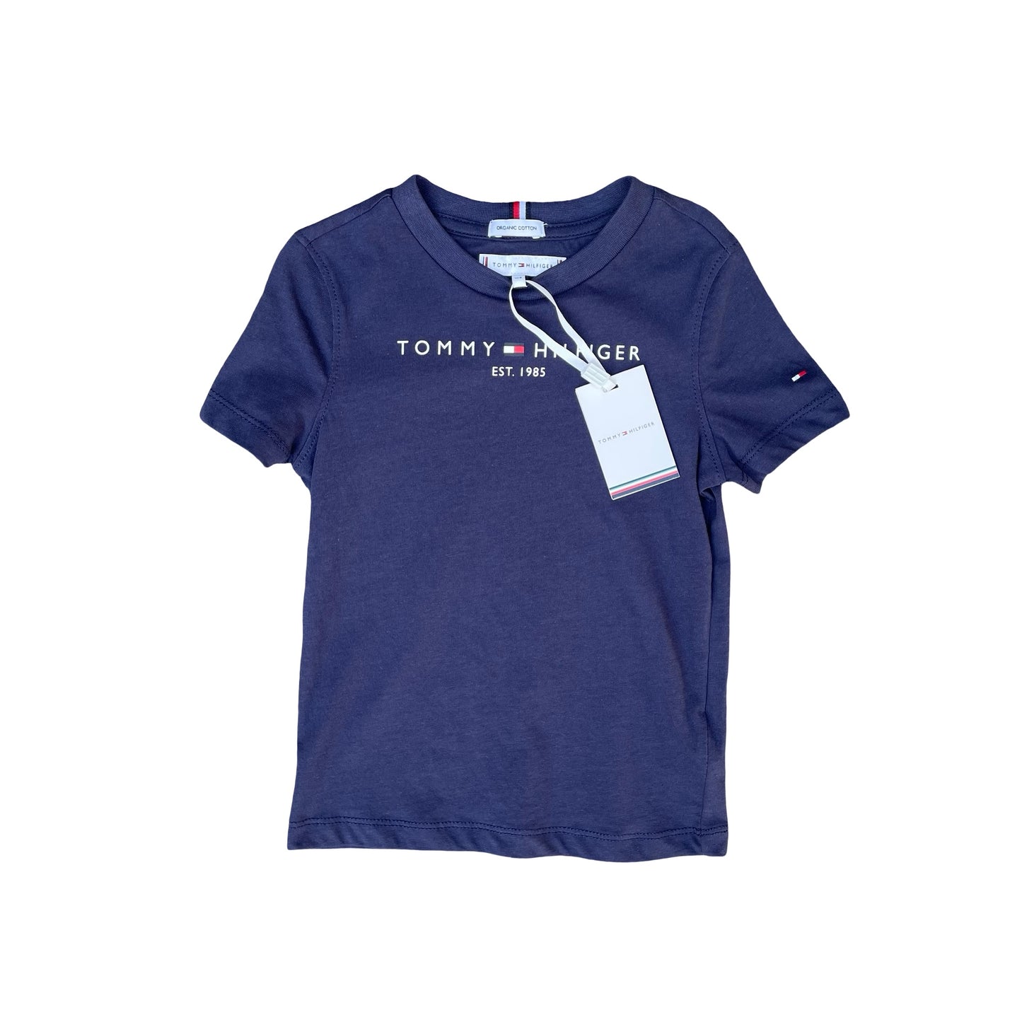 Navy Tommy Hilfiger T-Shirt, 3-4Y