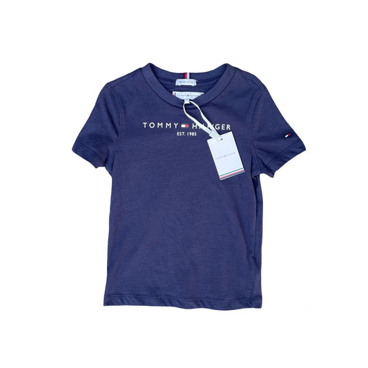 Navy Tommy Hilfiger T-Shirt, 3-4Y