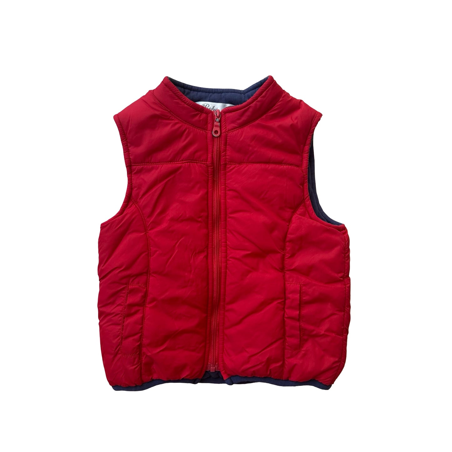 Red Bebe by Minihaha Puffer Vest, 1Y