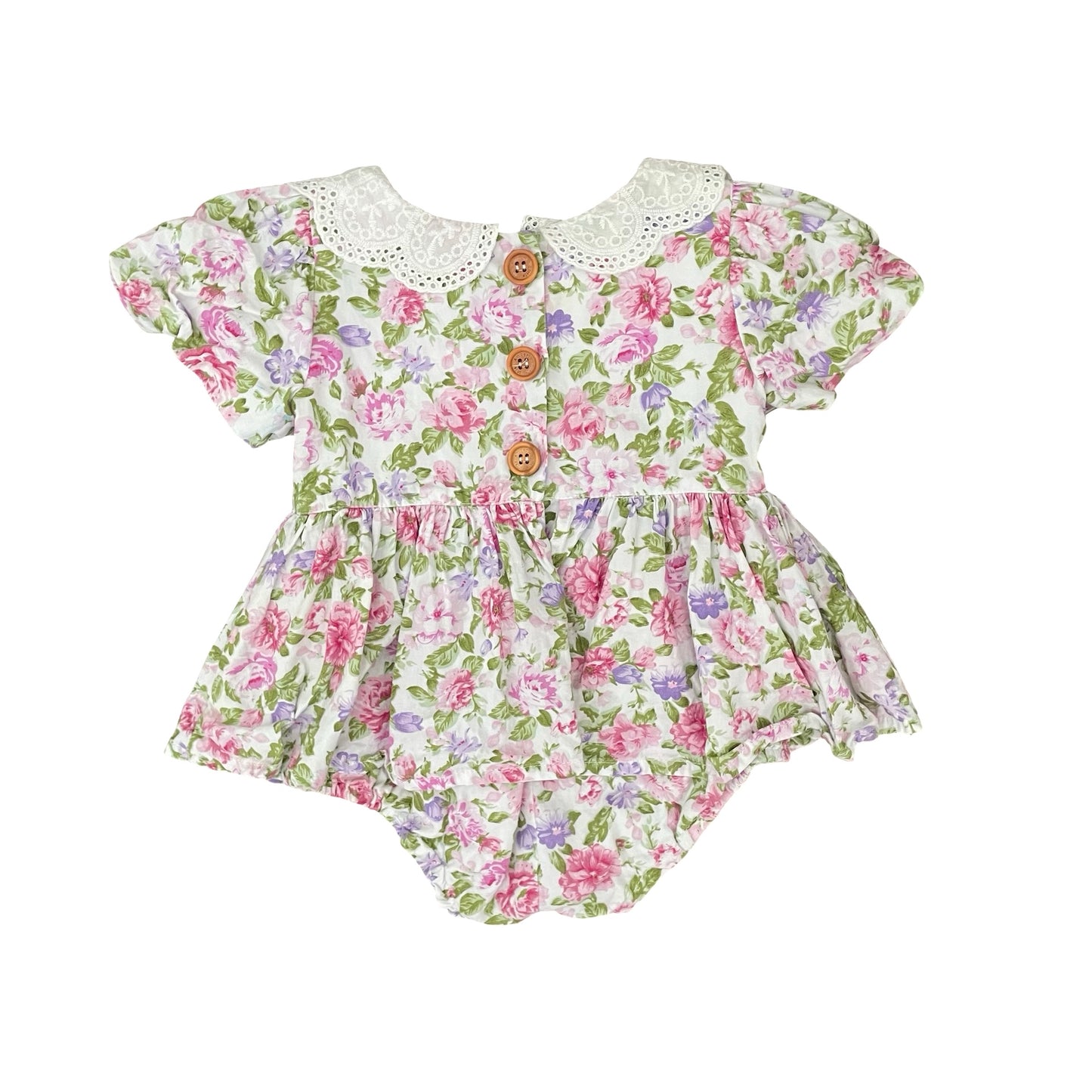 Floral Little Miss Amberley Romper/Dress, 12-18M