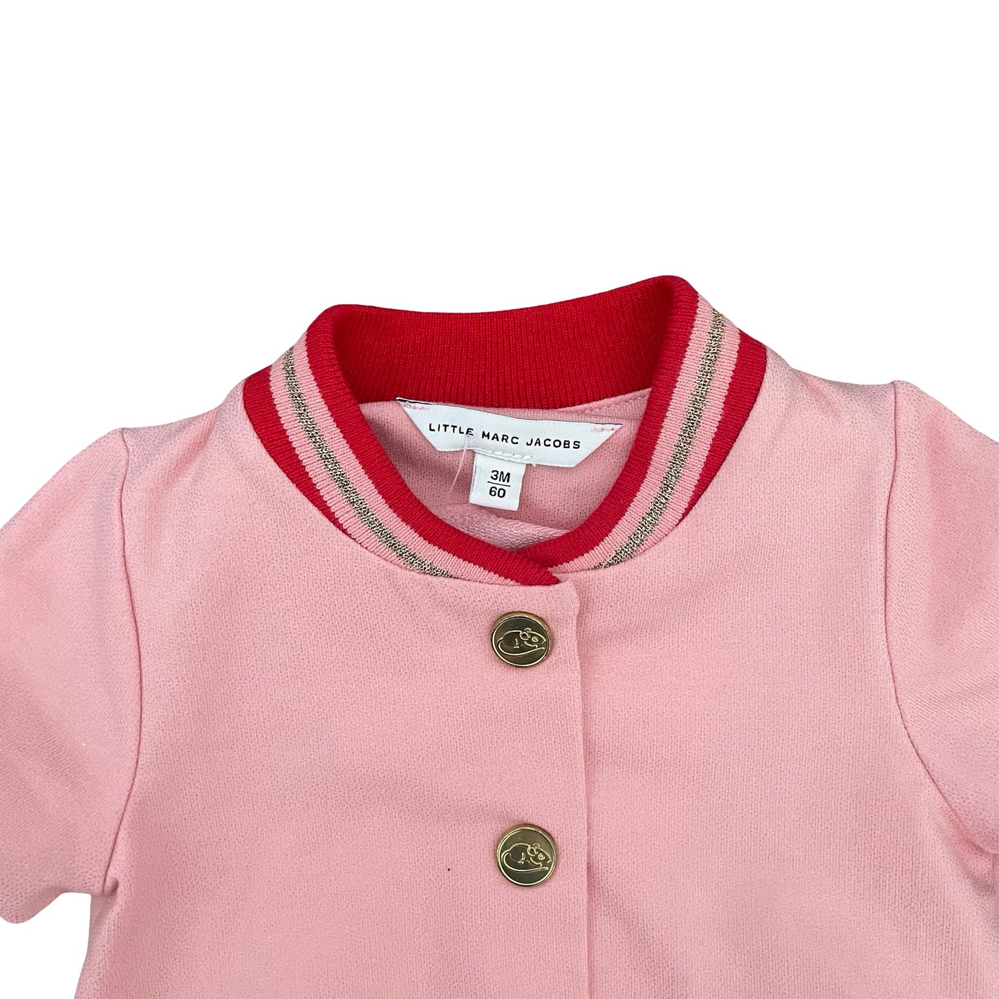 Pink Little Marc Jacobs Jacket & Pant, 3M