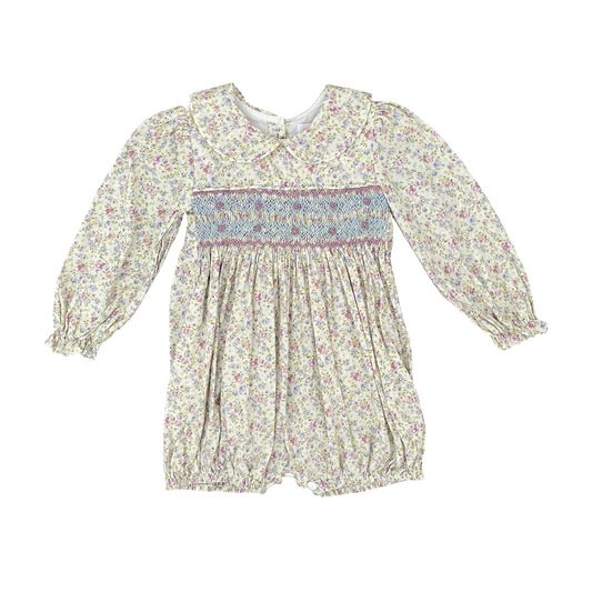 Floral Peas n Pods Playsuit, 12-18M