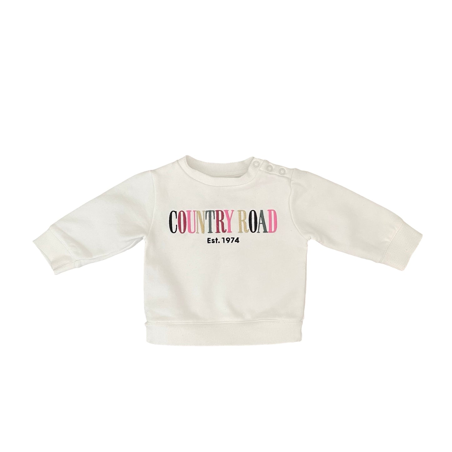 White Country Road Jumper, 3-6M