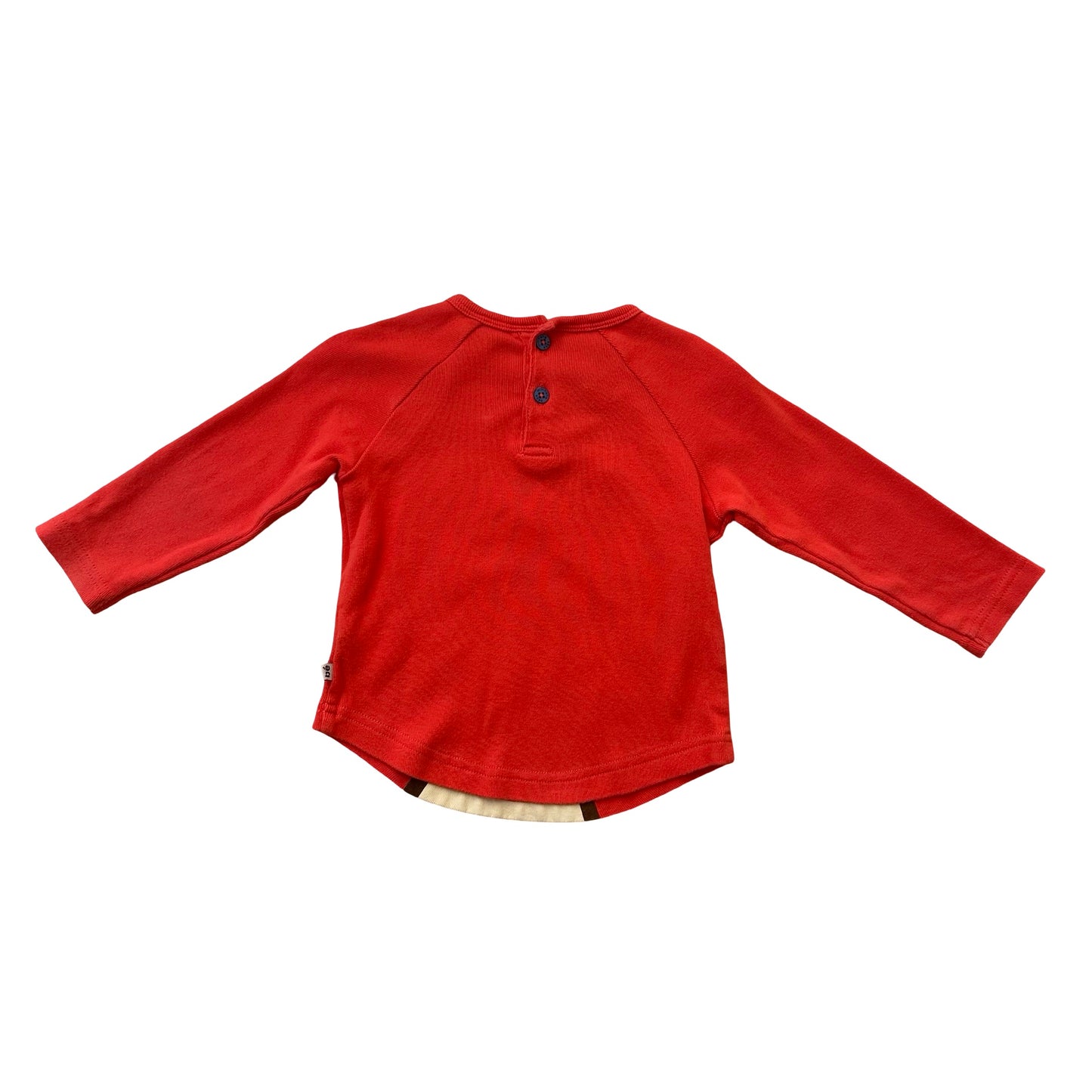 Red Bebe by Minihaha Long Sleeve Top, 1Y