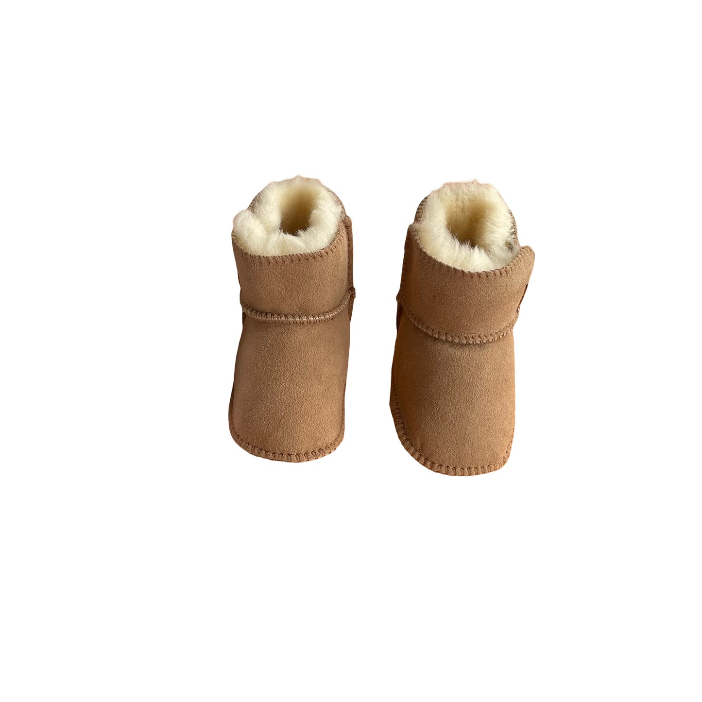 Camel UGG Australia Sheepsking Boots, 6-12M