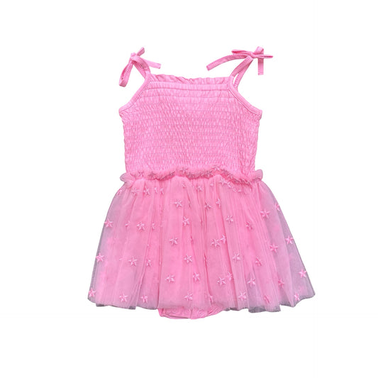 Pink Seed Tutu Dress, 3-6M