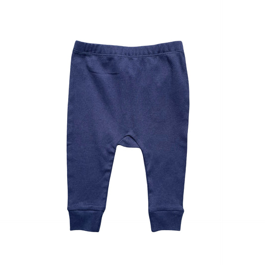 Navy Marquise Leggings, 3-6M