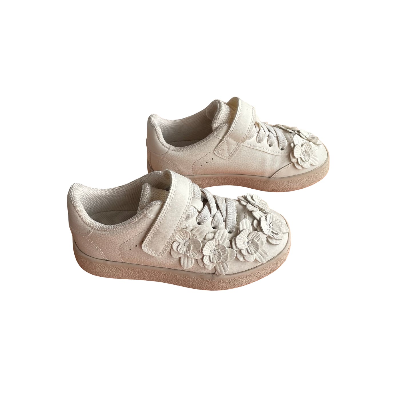 Ivory H&M Floral Sneakers, EUR 25
