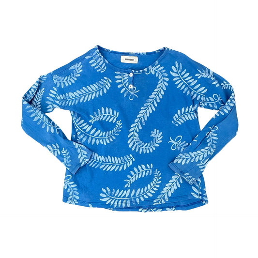 Blue Bobo Choses Long Sleeve Top, 8-9Y