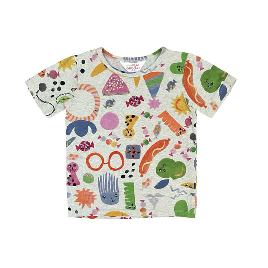 Multi Gorman Playground T-Shirt, 5-6Y