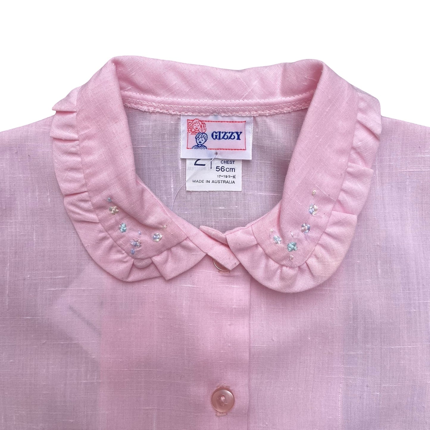 Pink Vintage Gizzy Blouse, 2Y
