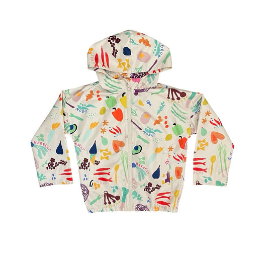 Multi Gorman Playground Rain Jacket, XL