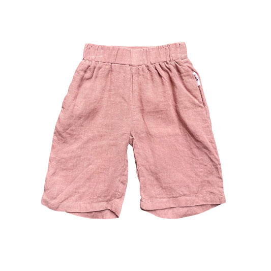 Dusty Pink Soll the label Linen Pants, 3-6M
