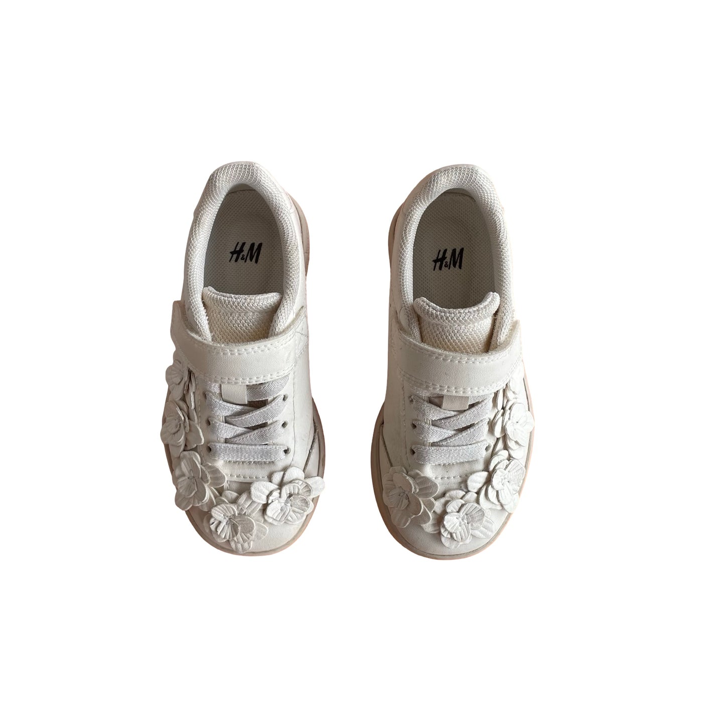 Ivory H&M Floral Sneakers, EUR 25