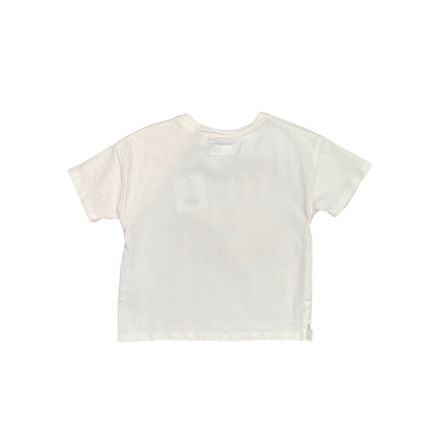 White Zara T-Shirt, 4Y