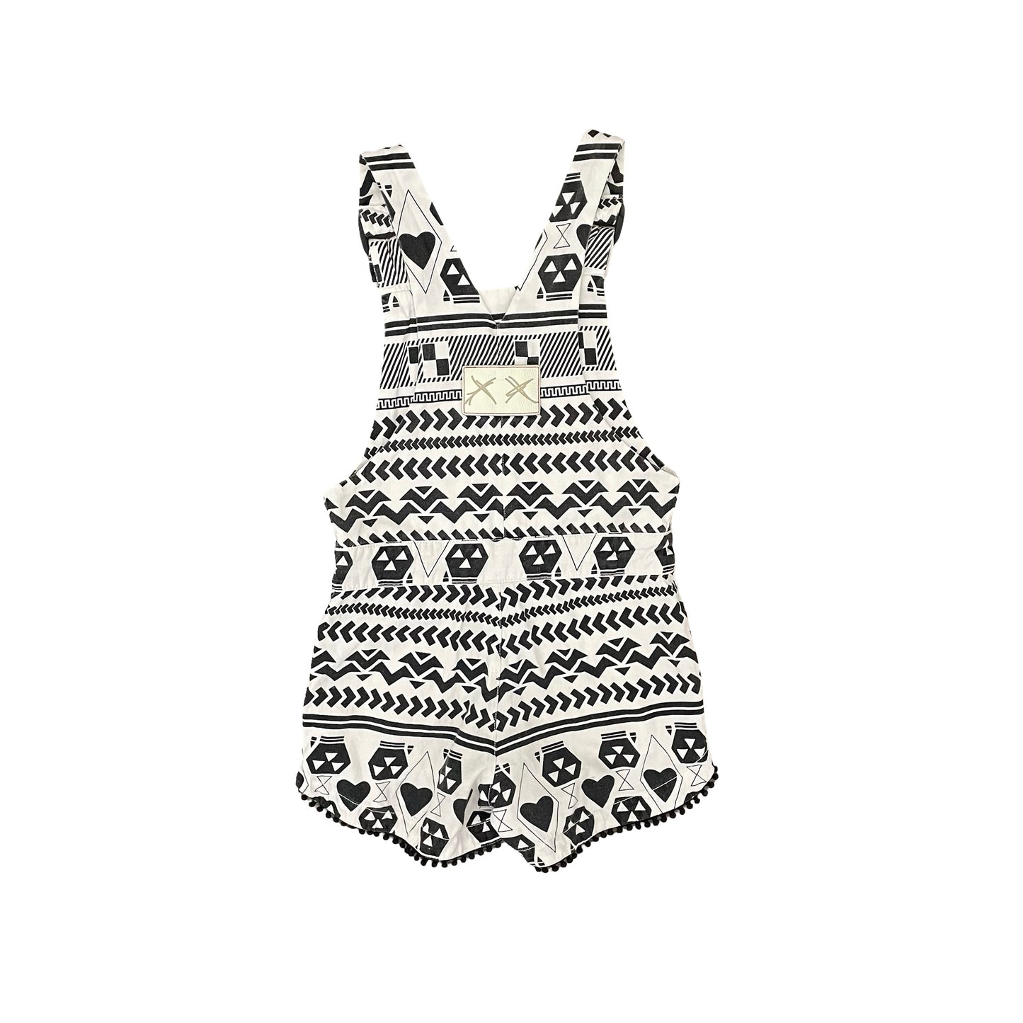 Black and white Munster Playsuit, 6Y